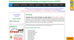 Desktop Screenshot of ijcmas.com